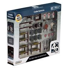4D Settings: Castle Barracks
